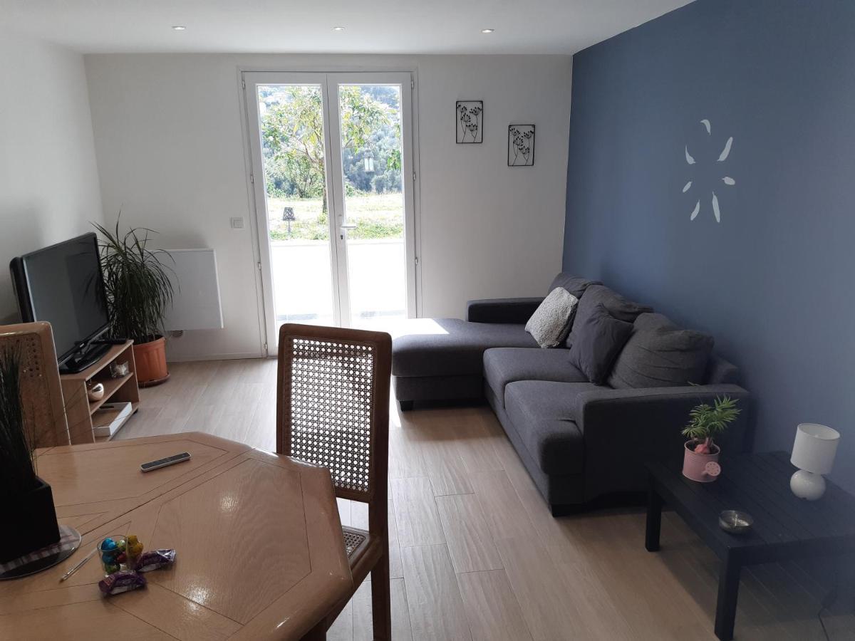 Appartement 3 Pieces Dans Villa Individuelle Falicon Eksteriør bilde